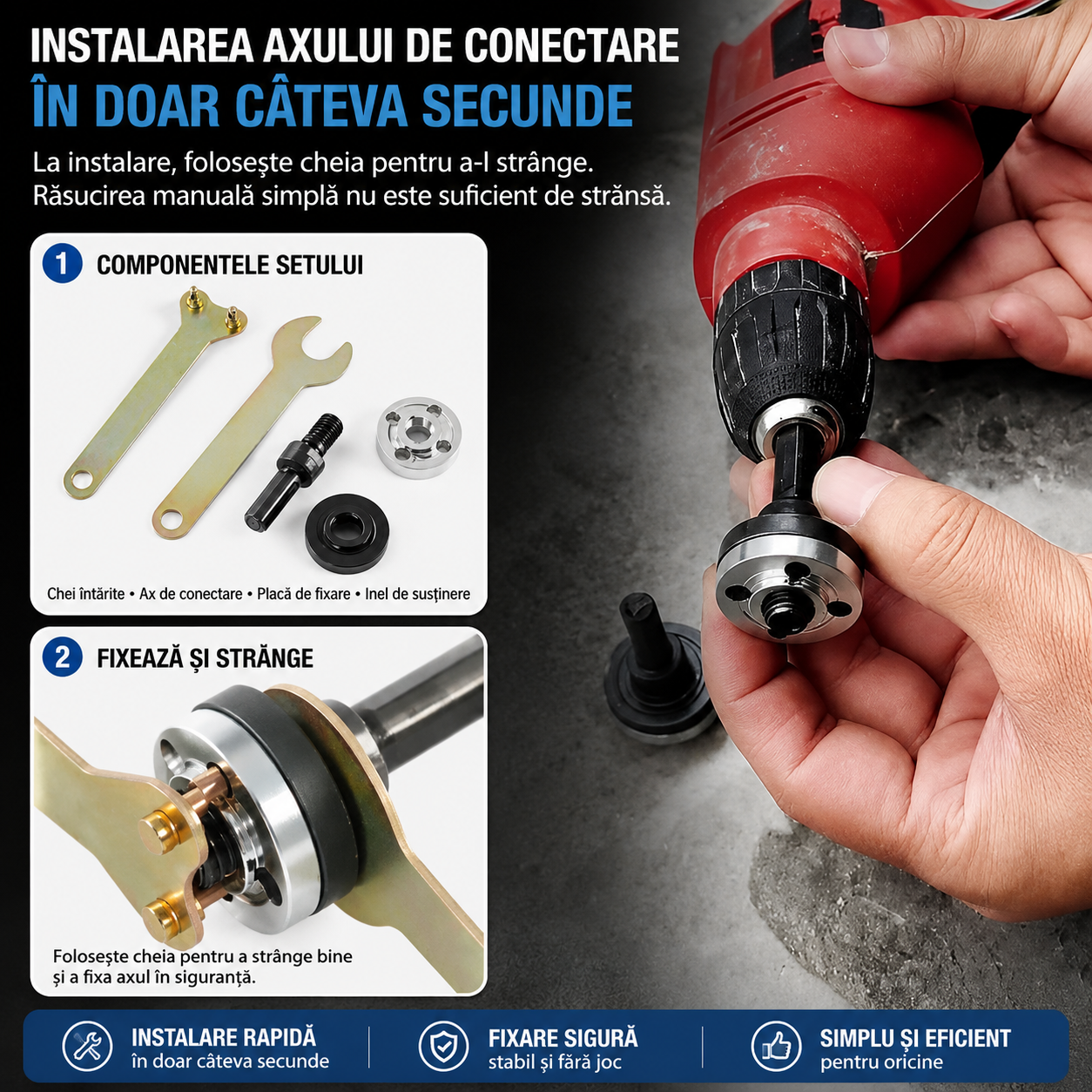 KIT Adaptor pentru Bormașină