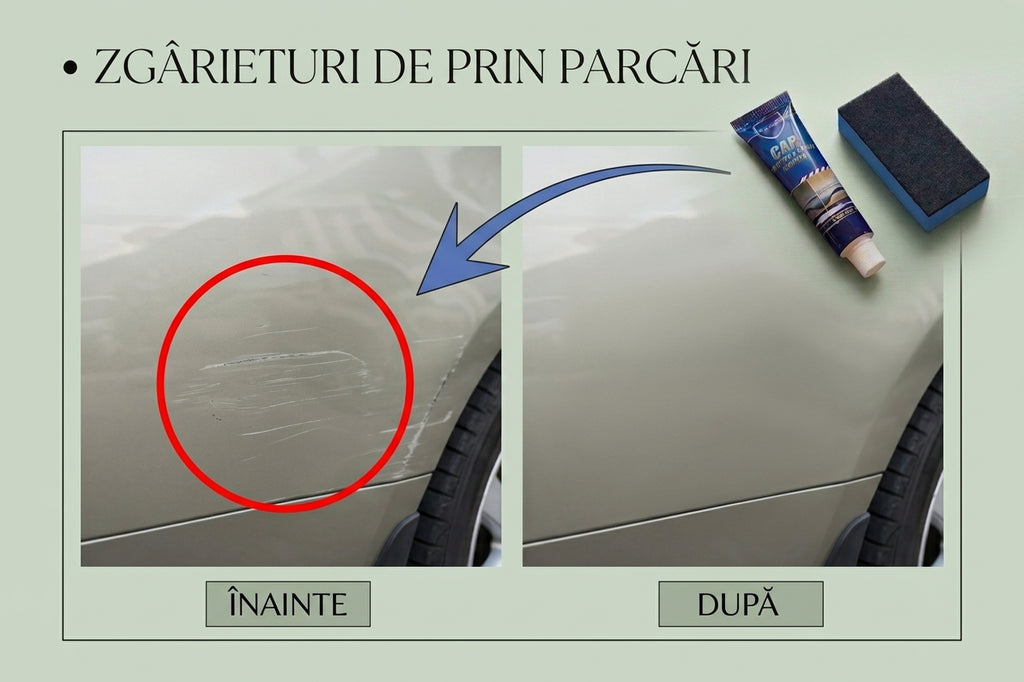 Pastă pentru zgârieturi auto