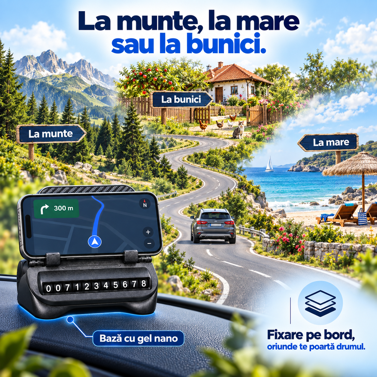 Suport auto 360°