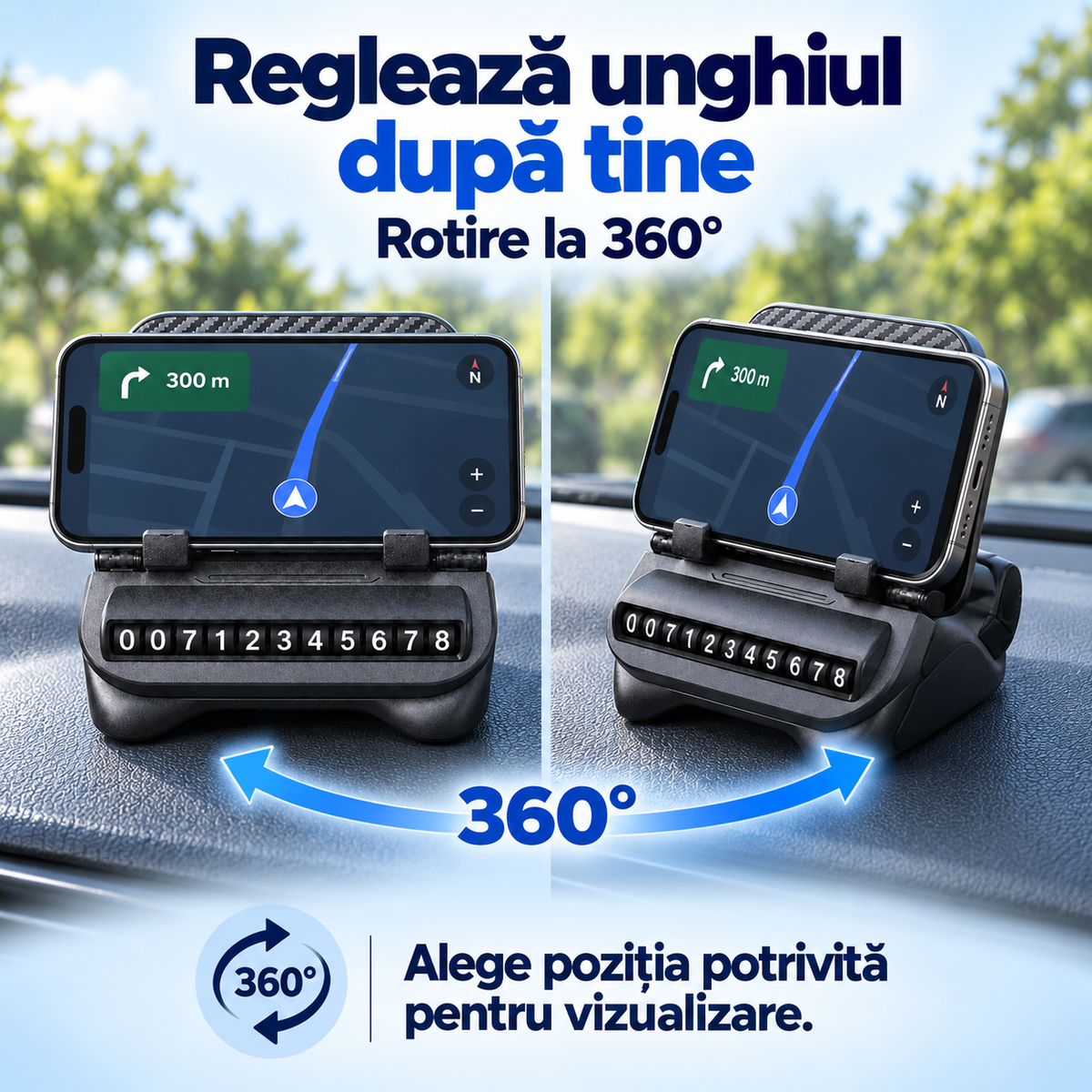 Suport auto 360°